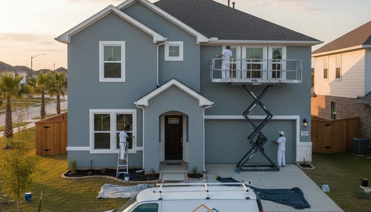 Professional house painting service in Allen, TX by local painters